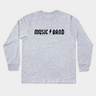 Music Band Kids Long Sleeve T-Shirt